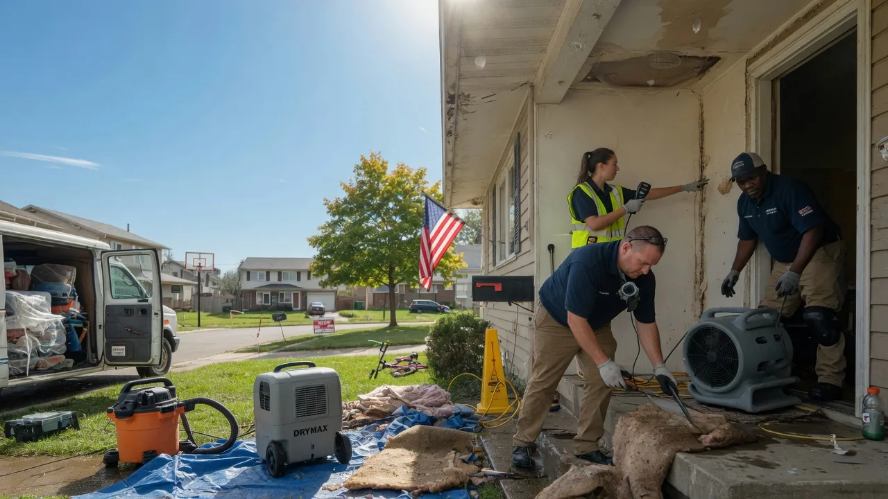 Water Damage Restoration in Germantown, IL near me